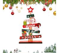 Genérico árbol de Navidad Carta para Mesa, decoración de Granja de Madera para Mesa de Fiesta, Festivo de Madera para casa, Fiesta, Oficina, reunión de Actividades