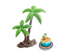 Genérico Árboles Modelos - 3.27x2.13" Modelo de cocotero | Paisaje de cocotero de PVC, Árbol de Construcción, Palmera para Construcción de Paisaje, Arquitectura Ferroviaria, Diorama, Miniatura
