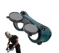 Genérico Arc Eye Protection Goggles - Dustproof Welding Glasses for Safe Metalwork, Durable and Ergonomic with -Up Lens Feature, Brazing and Grinding Safety Eyewear for Construction Sites Fabrication