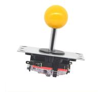 Genérico Arcade Joystick - Joystick clásico Arcade | Juego de joysticks de piezas de repuesto | Joyystick para Arcades Classic Competition | Retro-Arcades-stick, Schwarz-Rot para dispositivos P CS y