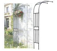 Genérico Arco de jardín, Arco de Boda, Arco de jardín de Media Altura, pérgola metálica para Plantas trepadoras y Flores, pérgolas de Rosas de Pared (tamaño: 240 x 240 cm).