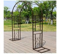 Genérico Arco de jardín, Arco de Boda, Arco de jardín de Metal Resistente para Rosas y Plantas trepadoras, pérgola Exterior Resistente a la Intemperie para Patio Trasero, decoración para Fiestas de b