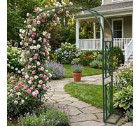 Genérico Arco de jardín, Arco de Boda, Arco de jardín Resistente de Metal, Arcos de Rosas, Enrejado para Plantas trepadoras, Decoraciones Exteriores, cenadores, pérgola, Soporte de Acero para Plantas