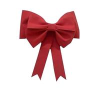 Generico Arco Grande,Lazo Gigante 2 Lazos Grandes De Color Rosa Y Rojo For Boda, Despedida Soltera, Fiesta, Cumpleaños, Navidad, Decoración Puerta, Hogar, Lazo(Red 75cm)