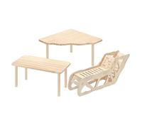 Genérico Área de Juegos Hamster de Madera Rampa Hamster de Madera