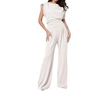 Genérico Arianna Elegant Two Piece Set 2025 Travel Outfit for Women, Formal Two Piece Sets for Women, WrinkleFree Comfortable Casual Formal Outfits (#2,S)
