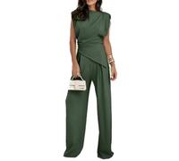 Genérico Arianna Elegant Two Piece Set 2025 Travel Outfit for Women, Formal Two Piece Sets for Women, WrinkleFree Comfortable Casual Formal Outfits (#6,L)
