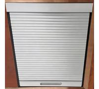 Genérico Armario con Puerta Enrollable retráctil - Puertas enrollables para armarios, alacenas y caravanas - Diseño Que Ahorra Espacio (65 cm de Ancho x 71 cm de Alto) - Solución Moderna pa