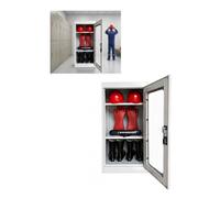 Genérico Armario Industrial de Seguridad eléctrica con deshumidificación | Con puerta de vidrio templado para herramientas aisladas, guantes, cascos y puesta a tierra(100x50x35cm/39.4x19.7x11.8in)