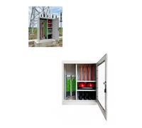 Genérico Armario Industrial de Seguridad eléctrica con deshumidificación | Con puerta de vidrio templado para herramientas aisladas, guantes, cascos y puesta a tierra(100x80x45cm/39.4x31.5x17.7in)