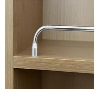 Genérico Armario para Guardar Zapatos, armarios para Pasillo, Estante para Zapatos, cajón Plegable, Banco de Entrada, riel de Estante de Metal, Kit de galería Decorativa: riel Recto para estanterías,