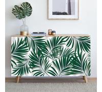 Genérico Armarios Cortinas de Debajo del Fregadero con impresión sin Perforaciones para lavavajillas Cortina Cocina a Prueba de Polvo Debajo del Fregadero MA4 50 cm de Ancho x 70 cm de Alto