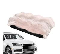 Genérico Armrest Cushion for Car, Console Plush Armrest Box, 34cm/13.39inch Tissue Holder, Portable Container Paper Towel, Comfortable Center Console Cotton Arm for Cars