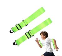 Genérico Armschwungtrainer-Bänder Geschwindigkeitstraining - 1 Paar Verstellbare Laufbänder Aus Nylon | Korrektur Der Armhaltung Für Fitness Workout | Training Für Kinder Jugendliche & Anfänger