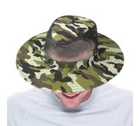 Genérico Army Bucket Hat Foldable Wide Brim Sunhat Accessory