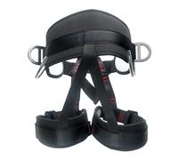 Generico Arnés de escalada de cuerpo completo - arnés de escalada | Cinturón de seguridad de la correa de escalada de montaña para exterior Half Cody Arbol de escalada Harnes