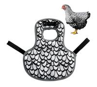 Genérico Arnés Protector para gallinas - Delantal Impermeable Protector de alas para Aves de Corral, Accesorios de cría para gallinero y hábitat de bajo Patio