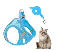 Genérico Arnés Y Juego De Correas para Perro, Arnés Y Correas para Perro Tamaño Mediano, Chaleco Reflectante para Cachorros Gatitos Viaje En Coche Paseos Nocturnos Al Aire Libre