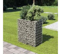 Genérico Arriate de gaviones de Acero 90x50x100 cm,Casa y jardín,Maceteros y jardineras,14 kg-143568