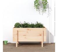 Genérico Arriate Elevado de jardín Madera Maciza de Pino 101x50x57 cm,Casa y jardín,Jardín,Jardinería,Maceteros y jardineras-825212