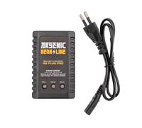 Genérico Arsenic Cargador Balanceador B3 Plus Pro Neon, Negro, Plástico, para Baterías Li-Po y Li-Ion 2S y 3S, Conectores JST-XH, Airsoft