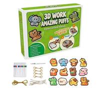 Genérico Art Painting Kit | Easy Creative Kit | 12 Pieces | Educational Activity | Drawing Supply | Quick Drying Acrylic Medium | For Boys Girls Teens Students Home School Dorm Classroom Kindergarten
