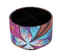 Genérico Art Supply Holder | 360° Rotating Multi-Slot Pen Holder And Desk Organizer, Ideal For Vanity, Nightstand, Bedside, Home, Office, School, College, Or Dorm Room Storage And Organization