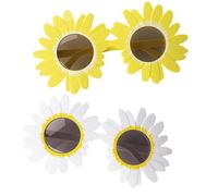 Genérico Art the Clown Sunflower Glasses for Terrifier Costume, Sunflower Daisy Glasses, Adult Halloween Role Play, Multicolor (2pcs-N)
