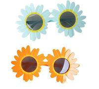 Genérico Art the Clown Sunflower Glasses for Terrifier Costume, Sunflower Daisy Glasses, Adult Halloween Role Play, Multicolor (2pcs-f)