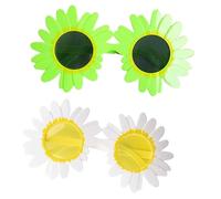 Genérico Art the Clown Sunflower Glasses for Terrifier Costume, Sunflower Daisy Glasses, Adult Halloween Role Play, Multicolor (2pcs-I)