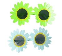 Genérico Art the Clown Sunflower Glasses for Terrifier Costume, Sunflower Daisy Glasses, Adult Halloween Role Play, Multicolor (2pcs-p)