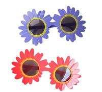 Genérico Art the Clown Sunflower Glasses for Terrifier Costume, Sunflower Daisy Glasses, Adult Halloween Role Play, Multicolor (2pcs-R)