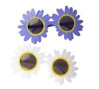 Genérico Art the Clown Sunflower Glasses for Terrifier Costume, Sunflower Daisy Glasses, Adult Halloween Role Play, Multicolor (2pcs-P)
