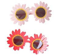 Genérico Art the Clown Sunflower Glasses for Terrifier Costume, Sunflower Daisy Glasses, Adult Halloween Role Play, Multicolor (2pcs-V)