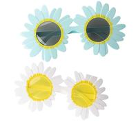 Genérico Art the Clown Sunflower Glasses for Terrifier Costume, Sunflower Daisy Glasses, Adult Halloween Role Play, Multicolor (2pcs-F)