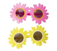 Genérico Art the Clown Sunflower Glasses for Terrifier Costume, Sunflower Daisy Glasses, Adult Halloween Role Play, Multicolor (2pcs-l)