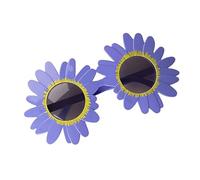 Genérico Art the Clown Sunflower Glasses for Terrifier Costume, Sunflower Daisy Glasses, Adult Halloween Role Play, Multicolor (Purple)