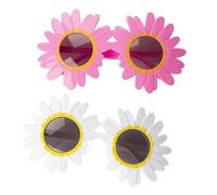 Genérico Art the Clown Sunflower Glasses for Terrifier Costume, Sunflower Daisy Glasses, Adult Halloween Role Play, Multicolor (2pcs-K)