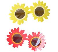 Genérico Art the Clown Sunflower Glasses for Terrifier Costume, Sunflower Daisy Glasses, Adult Halloween Role Play, Multicolor (2pcs-T)