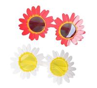 Genérico Art the Clown Sunflower Glasses for Terrifier Costume, Sunflower Daisy Glasses, Adult Halloween Role Play, Multicolor (2pcs-B)