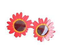 Genérico Art the Clown Sunflower Glasses for Terrifier Costume, Sunflower Daisy Glasses, Adult Halloween Role Play, Multicolor (Red)