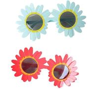 Genérico Art the Clown Sunflower Glasses for Terrifier Costume, Sunflower Daisy Glasses, Adult Halloween Role Play, Multicolor (2pcs-U)