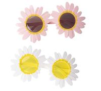 Genérico Art the Clown Sunflower Glasses for Terrifier Costume, Sunflower Daisy Glasses, Adult Halloween Role Play, Multicolor (2pcs-G)