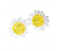 Genérico Art the Clown Sunflower Glasses - Terrifier Costume Accessories, Adult Halloween Cosplay Funny Clown Sunglasses (White)