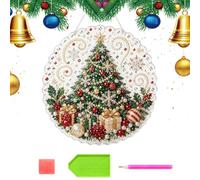 Genérico Arte con Strass Navideño Brillante DIY
