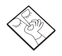 Genérico Arte De Pared Humorístico Para Baño, Decoraciones Humorísticas Con Gestos De Aguantar La Nariz, Cartel De Pared Con Humor Para Aseo, para Hogar Apartamento Hotel Oficina Aseo Cuarto de Baño