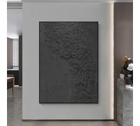 Genérico Arte De Pared Original Sin Marco 100% Pintado A Mano, Olas Abstractas Del Océano, Pintura Al Óleo Sobre Lienzo, Obra De Arte Botánica Estética Para Sala De Estar, Dormitorio, Decoraci
