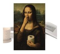 Generico Arte Mural Mujer,Decoraciones Humorísticas Para Mujeres - Pinturas Decorativas Para Pared Con Diseño Retro Humorístico Cubre Nariz, Para Salón, Hotel, Dormitorio, Casa, Apartamento