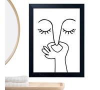Genérico Arte Para Baño,Póster Moderno De Mal Olor 30x40 cm | Decoración Para Baño Cuadros Pared | Para Hogar Apartamento Casa De Campo Restaurante Ducha Inodoro Aseo Pasillo