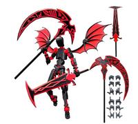 Genérico Articulated Action Figure - Multi-Jointed Robot Toy, Child-Safe Play Model, 3D Printed Decoration | Modern Design Stylish Collectible Display For Bedroom Living Room Study